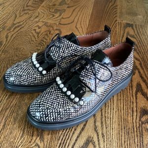 Hispanitas tied loafers with pearls size 39